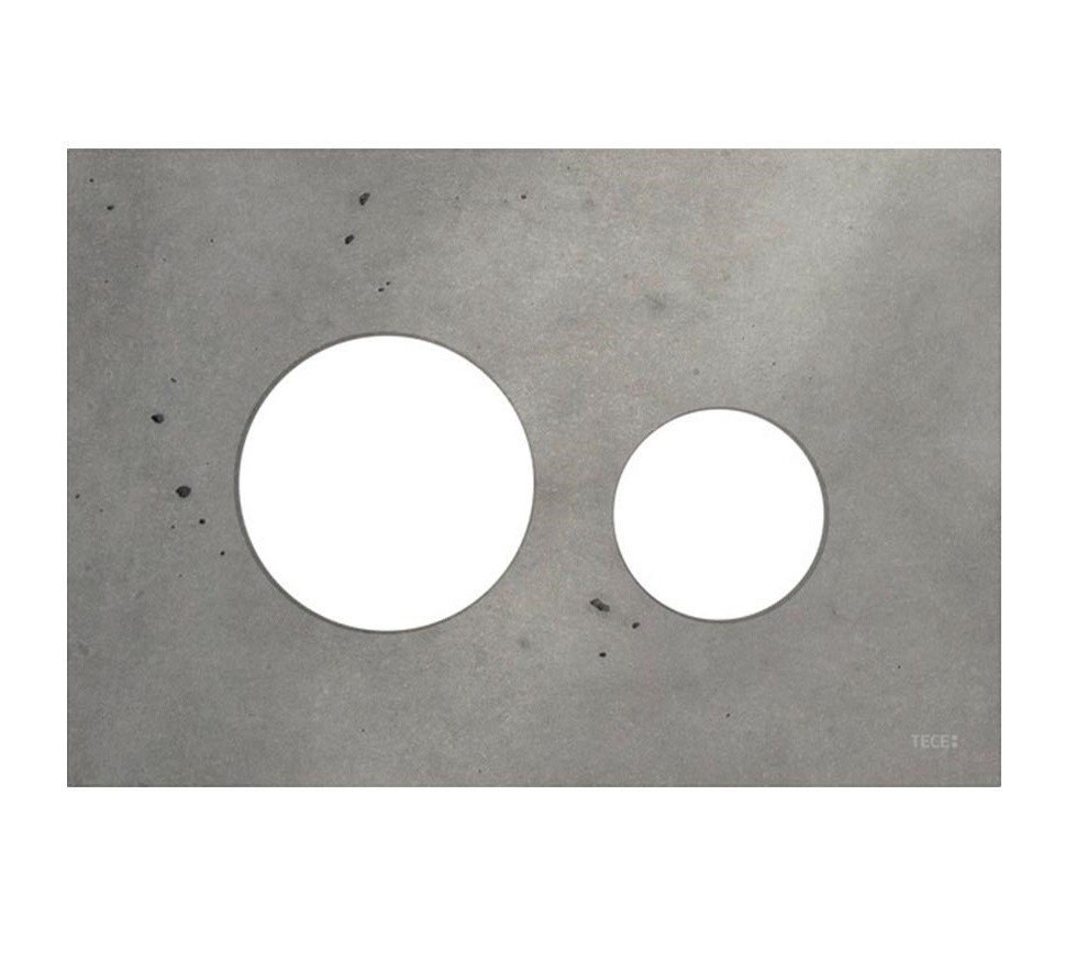 TECE Loop 9240614 Лицевая накладка для панели смыва Modular (светлый бетон)