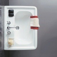 SIMAS Arcade AR844*1 - Раковина для ванной комнаты 68 см | с одним отверстием для смесителя