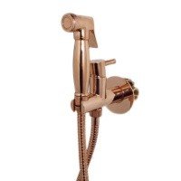 Webert Elio EL870301980 Гигиенический душ - комплект со смесителем (розовое золото)