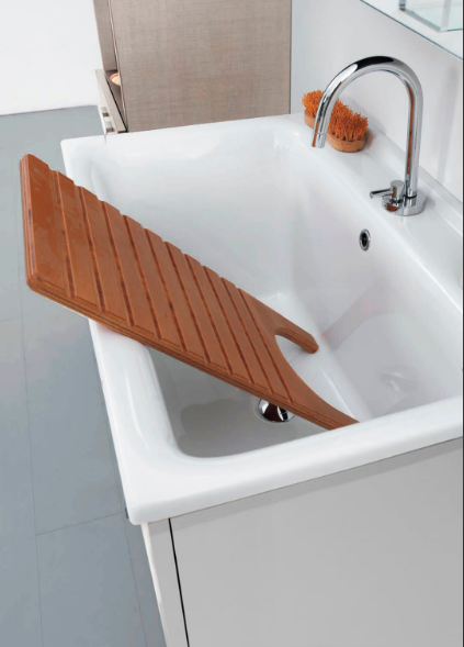 Kerasan Aquadom 9166K3*1 Раковина хозяйственная с тумбой 600*500