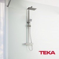 Teka Soller 852370200 - Душевая система с термостатическим смесителем (хром)