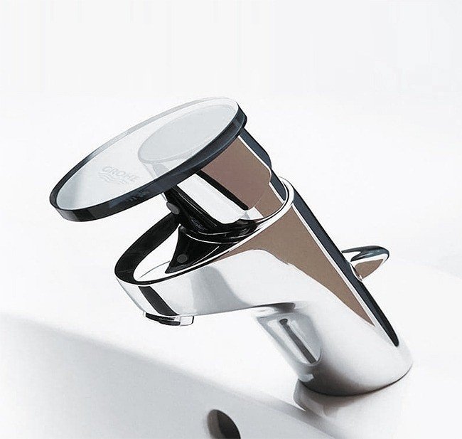 GROHE Taron 32368NA0 - Смеситель для раковины (хром - стекло прозрачное ...
