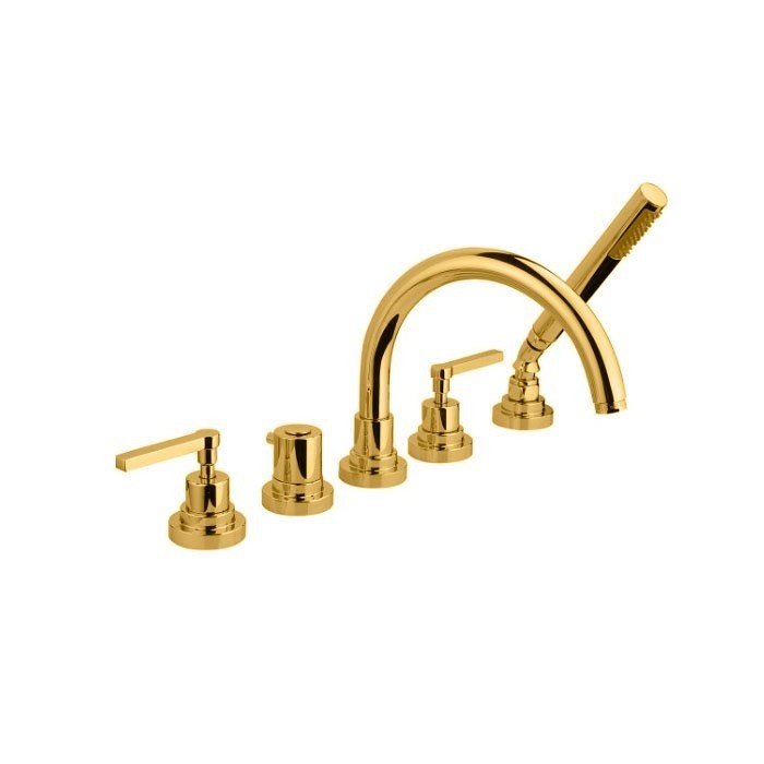 Nicolazzi Mac Kinley 05 2214GO29 Смеситель на борт ванны (золото), в ...