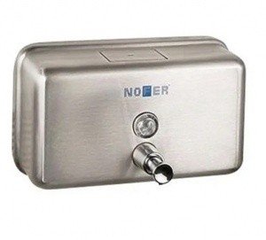NOFER Inox 03002.S Дозатор для жидкого мыла (матовая нержавеющая сталь)