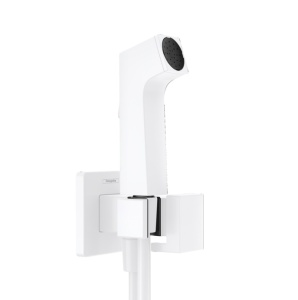 Hansgrohe 29231700 Гигиенический душ - комплект с запорным вентилем и шлангом (белый матовый)