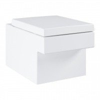 GROHE Cube Ceramic 3924500H Унитаз подвесной, безободковый (альпийский белый)