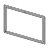 TECE Solid 9240441 Дистанционная рамка для панели смыва (серый)