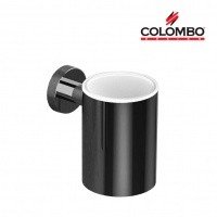 Colombo Design PLUS W4902.GL - Настенный стакан для зубных щеток (Графит полированный)