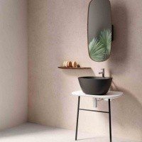 VITRA Plural 64059 Зеркало для ванной комнаты 375*900 мм (тёмный дуб)