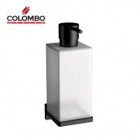 Colombo Design LOOK B9316.NM Дозатор для жидкого мыла 310 мл - настенный (черный матовый)