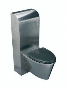 Ifo Public Steel 8560080 Туалетный модуль (нерж.сталь)