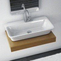 ArtCeram Cow CWL003 01 00 Раковина универсальная на 80 см