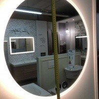 Jacob Delafon EB1450-NF Зеркало круглое с подсветкой 50 см