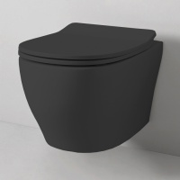 ArtCeram Ten TEA011 17 Сиденье с крышкой для унитаза, микролифт (черный матовый)