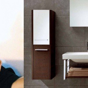 Berloni Bagno Squared SQ CB01 Шкаф-пенал для ванной комнаты