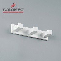 Colombo Design Look LC37.BM - Крючок для халатов | тройной (белый - матовый)