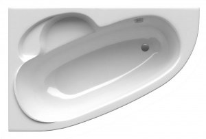 Акриловая ванна ALPEN Terra 160 L ALPTR160L, цвет - snow white (белоснежный)