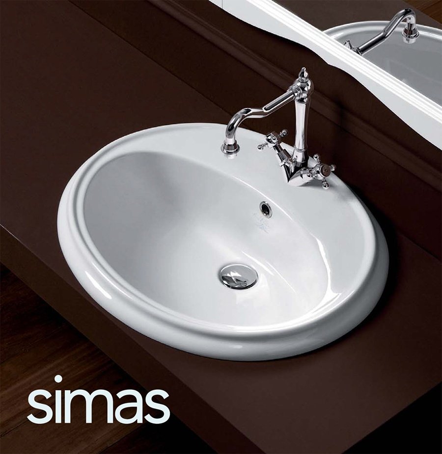 Раковина 61 см Simas Arcade ar 859