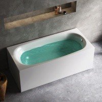 Damixa Willow WILL-150-070W-A Прямоугольная акриловая ванна 1500*700 мм (белый)