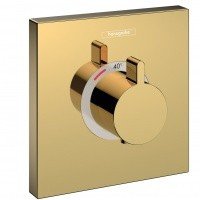 Hansgrohe ShowerSelect Highfow 15760990 Термостат для душа полированное золото