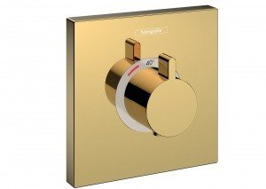 Hansgrohe ShowerSelect Highfow 15760990 Термостат для душа полированное золото