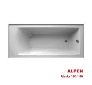 ALPEN Alaska AVB0006 Акриловая ванна 180 * 80 см