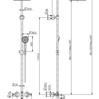 FIMA | Carlo Frattini Wellness F4884/RP259CR Душевая система с термостатом, с изливом (хром)