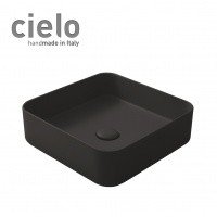 Ceramica CIELO Shui Comfort SHCOLAQ40 LV - Раковина накладная на столешницу 40 * 40 см (Lavagna)