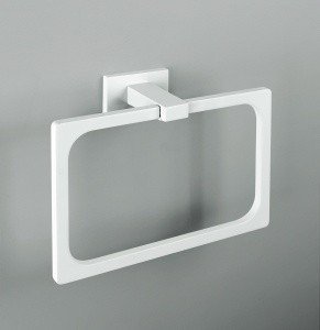 Colombo Design LOOK B1631.BM Кольцо для полотенца (белый матовый)