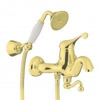 Treemme Piccadilly 2100DD смеситель для ванны (цвет золото).