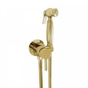 Giulini Futuro Classic FSH25/1531O Гигиенический душ - комплект со смесителем (золото)