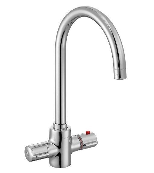 E.C.A. Thermostatic 102108754EX Высокий термостатический смеситель для ...