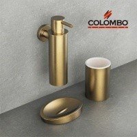 Colombo Design PLUS W4940.OM - Металлическая настольная мыльница (золото шлифованное)
