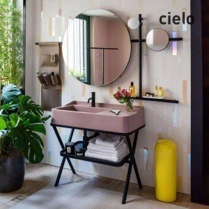 Ceramica CIELO Siwa SWLA CP - Раковина для ванной комнаты 90*50 см (Cipria)