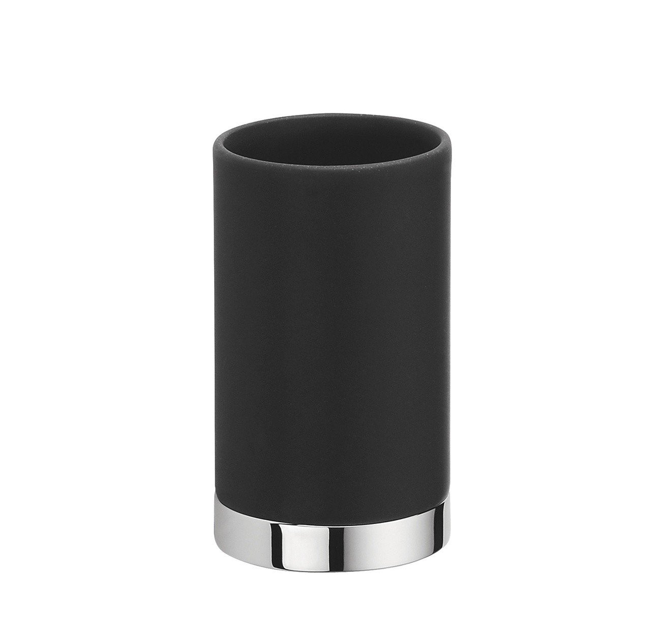 Colombo Design Nordic B5241.0CR-CNO Стакан для зубных щеток | настольный (хром - черная керамика)