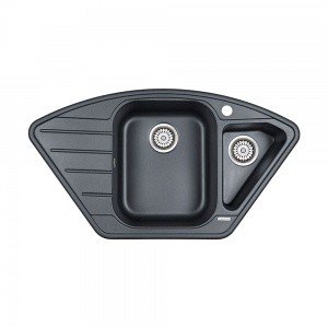 Мойка для кухни Paulmark PM529050-BLM Цвет черный металлик