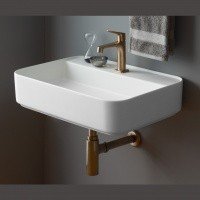 Ceramica CIELO Shui Comfort SHCOLARF Bia Раковина для ванной комнаты 60*43 см | подвесная - накладная (белый)