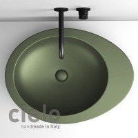 Ceramica CIELO Le Giare LGLA60AG - Раковина накладная на столешницу 60*45 см (Agave)