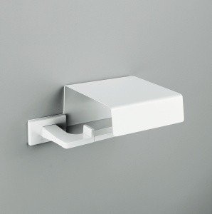 Colombo Design LOOK B1691.BM Держатель для туалетной бумаги - с крышкой (белый - матовый)