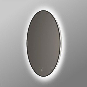 Vincea VLM-3DE700B Зеркало для ванной комнаты с LED-подсветкой Ø 700 мм (чёрный)