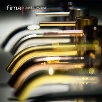 FIMA Carlo Frattini Spillo Up F3051LX9CR - Настенный смеситель для раковины | излив 202 мм (хром)