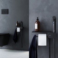 AM.PM Like F0202622 Гигиенический душ | комплект с прогрессивным смесителем (чёрный матовый)