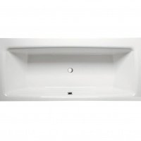 Акриловая ванна ALPEN Kvadra 170 18611, гарантия 10 лет, прямоугольная форма, объём 250 литров, цвет - euro white (европейский белый)