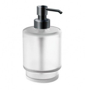 INDA Mito A2012ANE21 Дозатор для жидкого мыла (чёрный матовый)