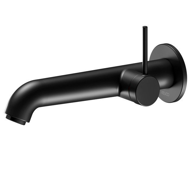Keuco Ixmo Soft 59516 371201 Настенный смеситель для раковины (чёрный ...