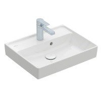 Villeroy Boch Collaro 433450RW Раковина для ванной комнаты 500x440 мм ceramicplus (белый камень).