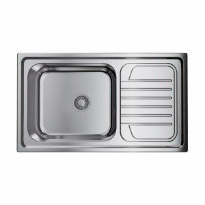 OMOIKIRI Haruna 4993451 Мойка для кухни с крылом 86*50 см (нержавеющая сталь)