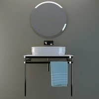 Artceram Azuley AZL002 01 00 Раковина накладная на 65 см