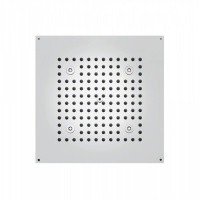 Bossini Dream Cube RGB H37451.030 Верхний душ с LED-подсветкой Cromoterapia 370*370 мм (хром)