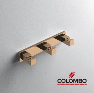 Colombo Design Look LC37.VL - Крючок для халатов | тройной (Vintage)